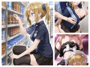 とあるコンビニの新人研修記録（あい 22才）〜うぶなギャルはHな指導に逆らえない〜(カルビタウン) [d_726821]