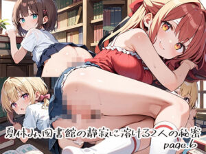 夏休み、図書館の静寂に溶ける2人の秘密page.6(プリズムK) [d_666958]