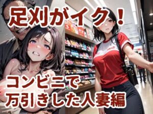 足刈がイク！  コンビニで万引きした人妻編(コーンパン) [d_678124]