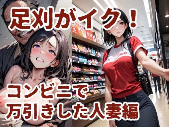 足刈がイク！  コンビニで万引きした人妻編(コーンパン) [d_678124]