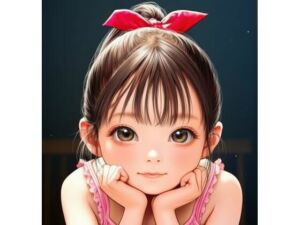 こちらを伺っている(畜産画像商会) [d_712076]