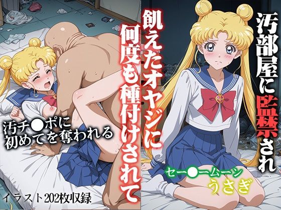 汚部屋に監禁され何度も種付けされて セー●ームーン うさぎ(ひとつなぎの秘宝館) [d_725600]