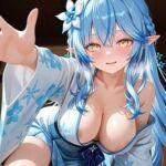 雪〇ラミィ着物(キュラリア) [d_727038]