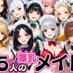 15人の爆乳メイドが毎日ご奉仕セックスしてくれる家(肉まんじゅう) [d_727285]