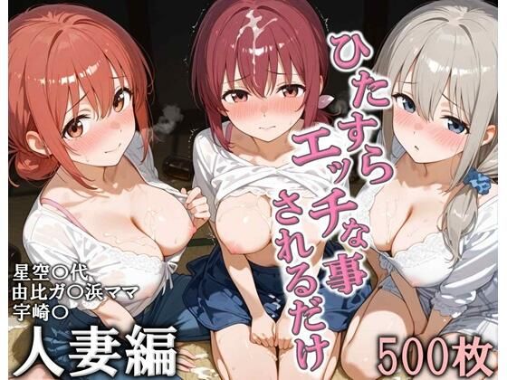 ひたすらエッチなことされるだけ 人妻編(こりあんだー) [d_728373]