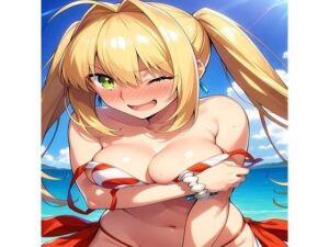 水着ネロちゃんのえっちなAIイラスト集(reiseki) [d_728916]