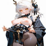 戦場に響く銃声と絆と女の子NIKKEブ◯ン(KAED AI ART) [d_728997]