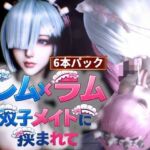 【3P・6本｜1時間半】双子メイド・レムとラムに挟まれて【Re:ゼロからはじまる性生活】(Anitoon) [d_729782]