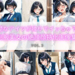 清楚なアイツが独りでイッちゃう… 制服美女の絶頂顔特化画像集 Vol.3(こっそりビジョン工房) [d_729973]