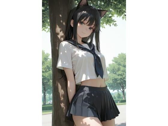 猫耳JKと木の下で(Day Dream) [d_731111]