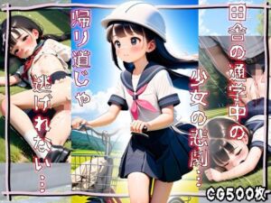 田舎のセーラー服の少女を田んぼで・・・日常にひそむ悲劇の瞬間・・・(あんだんご) [d_731558]