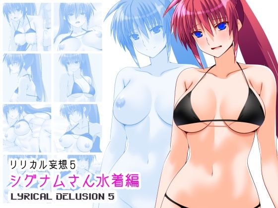 リリカル妄想5シグナムさん水着編(Fake gate) [d_731881]