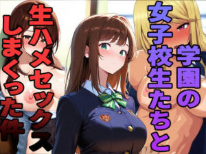 学園の女子校生たちと生ハメセックスしまくった件(エロサリアム) [d_732142]