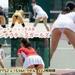 生パンチラ テニスガール写真集(煩悩ピクチャーズ) [d_732389]