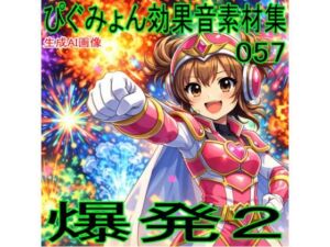 ぴぐみょん効果音素材集057爆発02(ぴぐみょんスタジオ) [d_737956]
