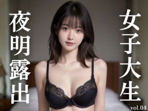 女子大生夜明露出 vol.04(清楚偏愛アトリエ) [d_721970]