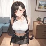 【フルカラー漫画】【至近距離の休息】拳で戦う黒髪のヒロインと過ごす、甘美な密会。二人だけの熱い夜と無防備な素顔(美女研究所ファンネル) [d_726193]