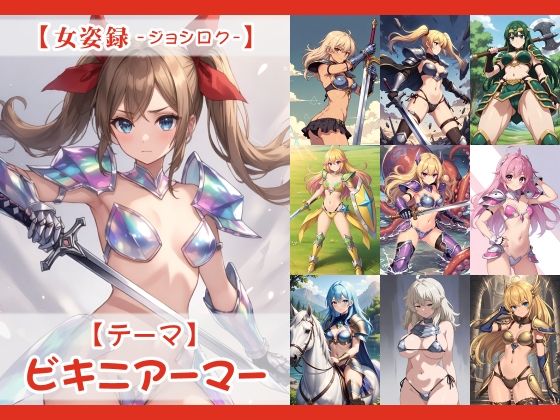 女姿録 -ジョシロク- ビキニアーマー CG集(AI Honey Circle) [d_737538]