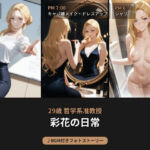 昼は哲学系准教授、夜はキャバ嬢…29歳彩花の日常【BGM付きフォトストーリー】(beauty4ever) [d_737788]