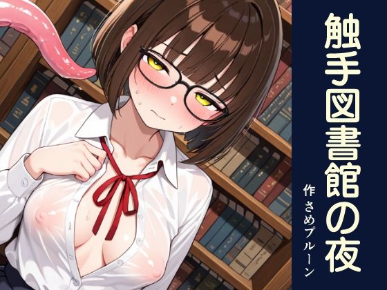 触手図書館の夜(さめプルーン) [d_738569]