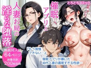 催●アプリと人妻お局の淫らな堕落 〜社内一のエロい女を思いのままに〜(とろとろコミック) [d_739735]