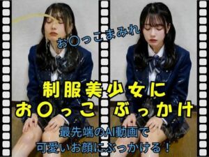 制服美少女にお〇っこ ぶっかけ(Pochi-Pochi) [d_740928]