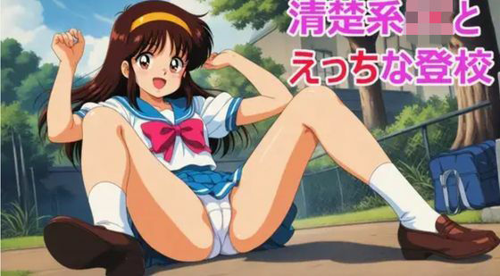 清楚系JKとエッチな登校(kurara natu) [d_741836]