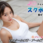 アイドルにスク水着せてみた。白スクール水着・プール編 vol.1(山頭火) [d_742062]