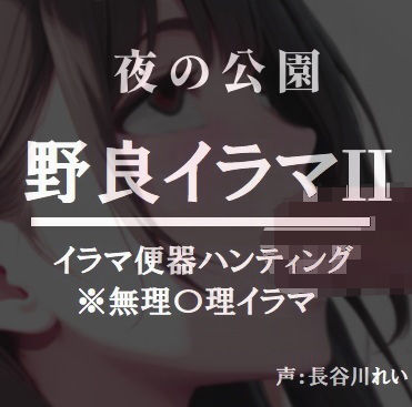 夜の公園ー野良イラマ2【夜道はイラ魔に要注意】(玲の部屋) [d_742217]