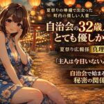 自治会の32歳人妻はとても優しかった。夏祭り広報係 真理子編 〜町内イベントの準備で距離が縮まった、優しすぎる主婦との秘密の夏〜(ワクドキ) [d_742777]