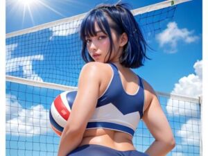 ビーチバレー尻リアル2(naoji22222) [d_745006]