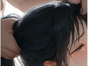 ポニーテールを掴まれてイラマチオ その2(髪掴み専門店) [d_745150]