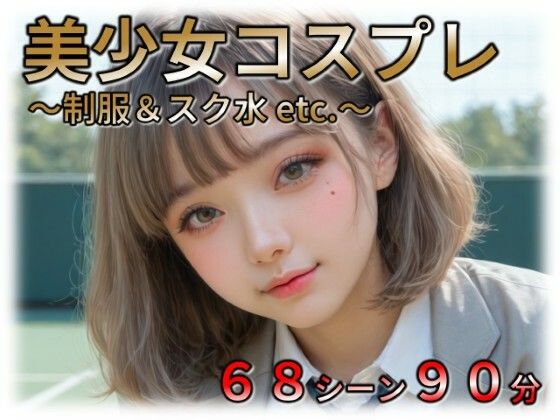 美少女JKコスプレ 〜制服＆スクール水 etc.〜(ラストヴァース☆LustVerse) [d_745372]