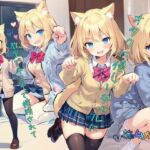 オタクに優しいギャルに教室で手コキで搾精されて……(ねむりんのーとちゃいむ) [d_745873]