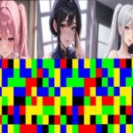 【 シームレス動画・着エロに特化！】もざ消し！ パート2 〜モザイク風ブロックをなぞって消す爽快パズルゲーム〜(LilyGames) [d_746785]