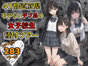 47都道府県  デブ男の女子校生種付ツアー(まんチカン) [d_736728]