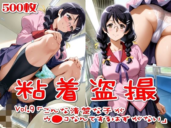 【500枚】粘着盗撮Vol.9「こんな清楚な子がウ●コなんてするはずがない」(SUPER-PIPELINE) [d_743608]