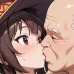 500枚★この素晴らしい世界に中出しを！めぐ◯ん！アク◯！大量中出しSEX！(紺のソックス) [d_749598]