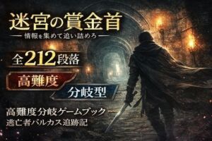 【ゲームブック】迷宮の賞金首 ―情報を集めて追い詰めろ―(小さな学び舎) [d_749878]