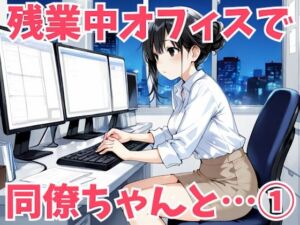 残業後のオフィスで同僚とヤりまくるアニメ 1(姫プロダクション) [d_749885]