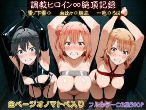 調教ヒロイン∞『絶頂』記録〜雪ノ下雪〇・由比ヶ〇結衣・一色〇ろは〜(調教師) [d_750019]