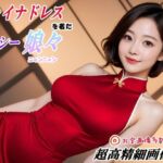 チャイナドレスを着たセクシー娘々(山頭火) [d_750086]