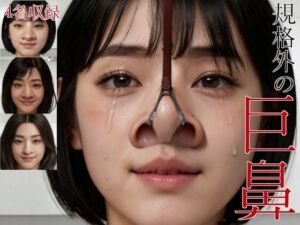 規格外の巨鼻〜屈辱の鼻フックに堕ちる巨鼻女性たち〜(お鼻愛好倶楽部) [d_750186]