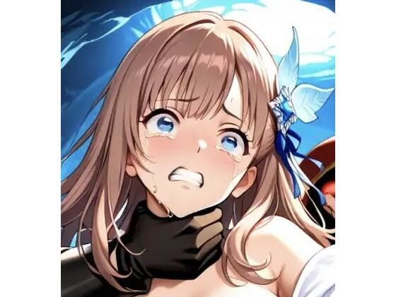 守る力を失い、抵抗できず締め落とされる茶髪ヒーラー 奪われる呼吸と意識 編(Pudding Art) [d_750421]