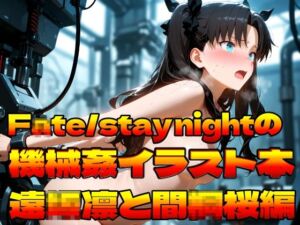 F〇te/stay nightの機械姦イラスト集〜遠〇凛と間〇桜編〜(上空草) [d_750475]