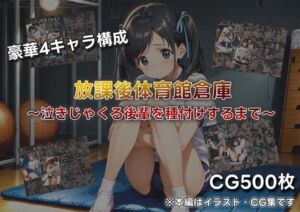 放課後体育館倉庫 〜泣きじゃくる後輩を種付けするまで〜(JKぱらだいす) [d_750931]