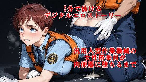 『5分でヌケるデジタルエロストーリー  汎用人型作業機械の女性搭乗員が肉便器に堕ちるまで』(非実在創作美少女) [d_752206]