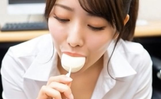 オフィスアイス舐めお姉さん(aiお姉さん) [d_752591]