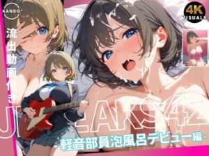 JK LEAKS 42 – 軽音部員泡風呂デビュー編 – 【流出動画付】(感度°) [d_753613]