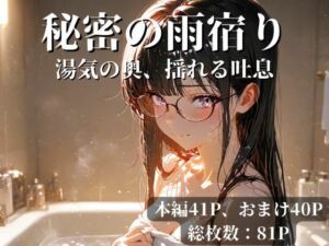 秘密の雨宿り〜湯気の奥、揺れる吐息〜(少女の一瞬/The moment of her) [d_753880]